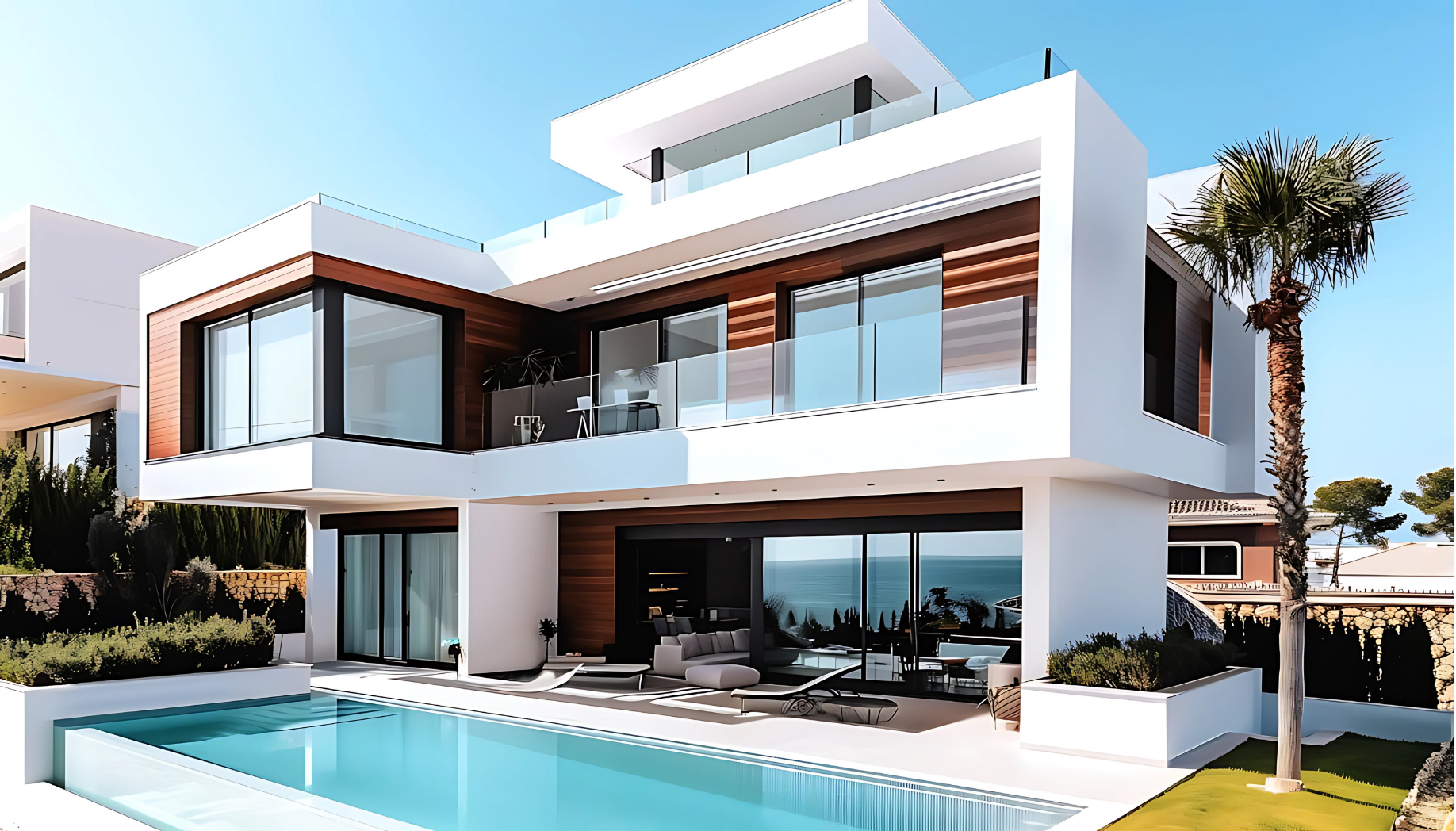 Modern luxury villa in Spain