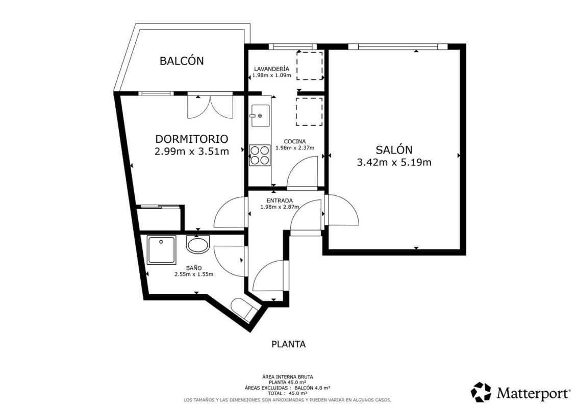 apartment te koop in Alicante | 1 slaapkamers H620433