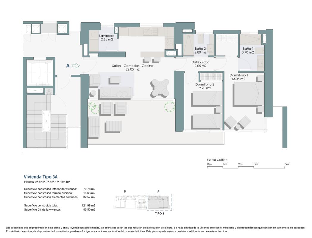 apartment te koop in Benidorm | 2 slaapkamers H472173