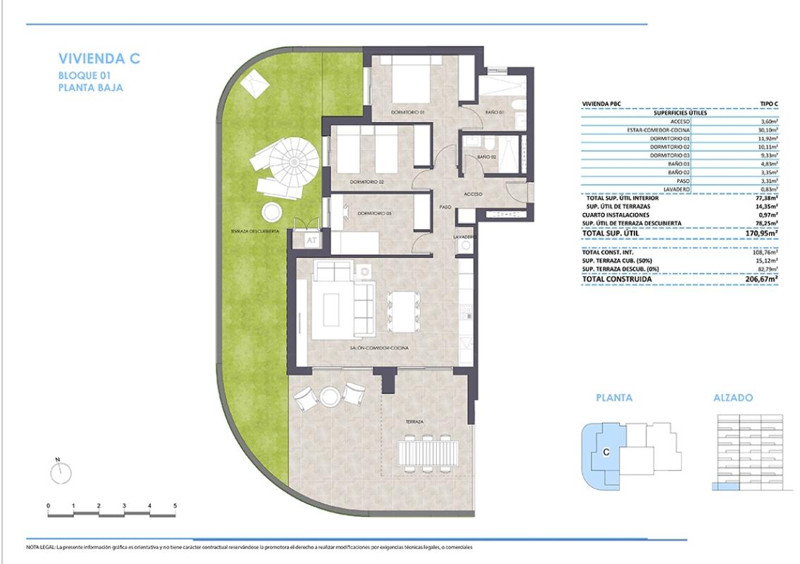 apartment te koop in Calpe | 3 slaapkamers H455626