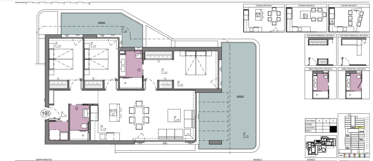 apartment te koop in Calpe | 3 slaapkamers H468960