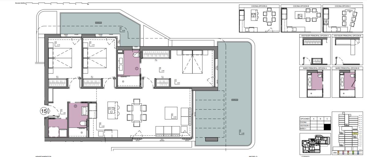 apartment te koop in Calpe | 3 slaapkamers H474113