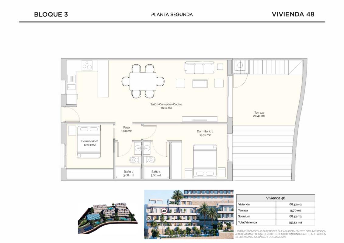apartment te koop in Finestrat | 2 slaapkamers H484083