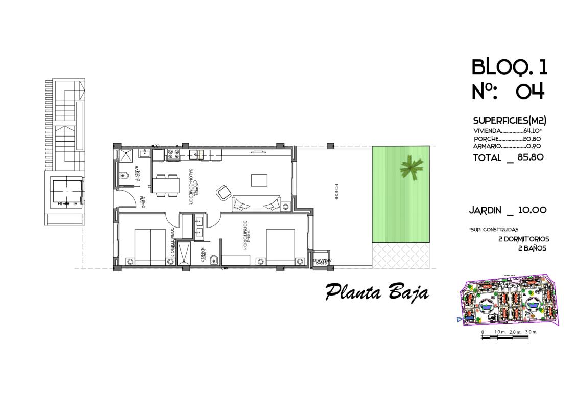 apartment te koop in Guardamar del Segura | 2 slaapkamers H403974