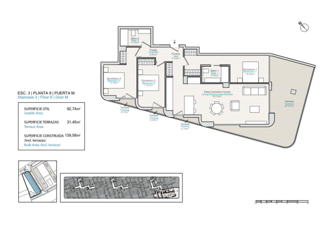 apartment te koop in La Villajoyosa / Vila Joiosa | 2 slaapkamers H399609