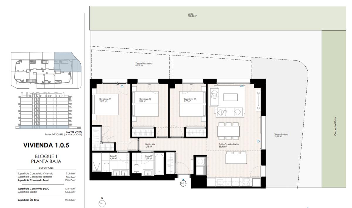 apartment te koop in La Villajoyosa / Vila Joiosa | 2 slaapkamers H468126