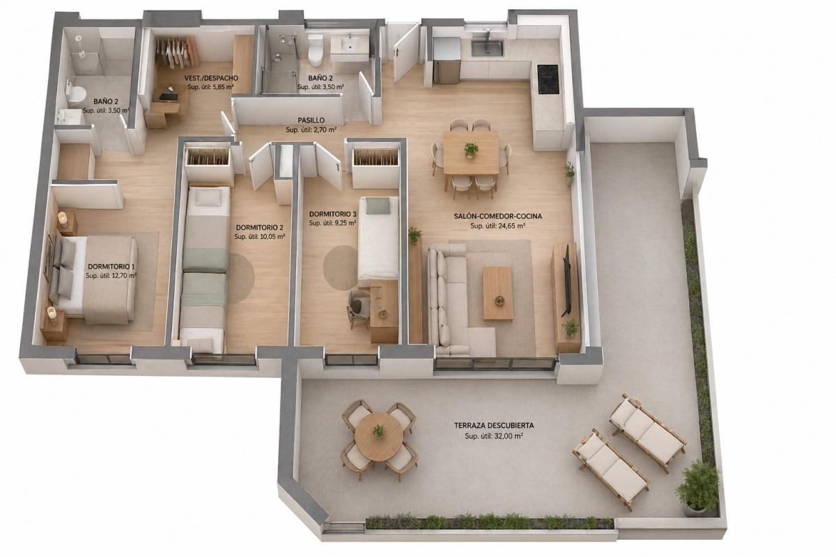 apartment te koop in La Villajoyosa / Vila Joiosa | 2 slaapkamers H490118