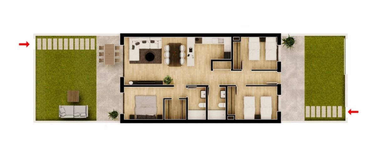 apartment te koop in Monforte del Cid | 2 slaapkamers H451962