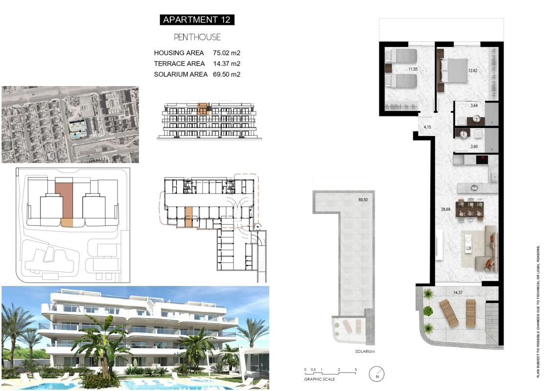 apartment te koop in Orihuela | 2 slaapkamers H465303
