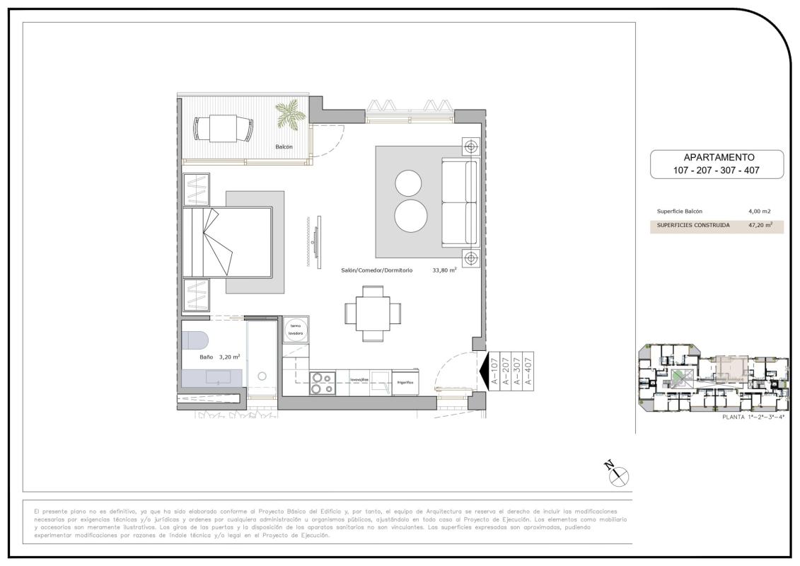 apartment te koop in San Pedro del Pinatar | 1 slaapkamers H479096