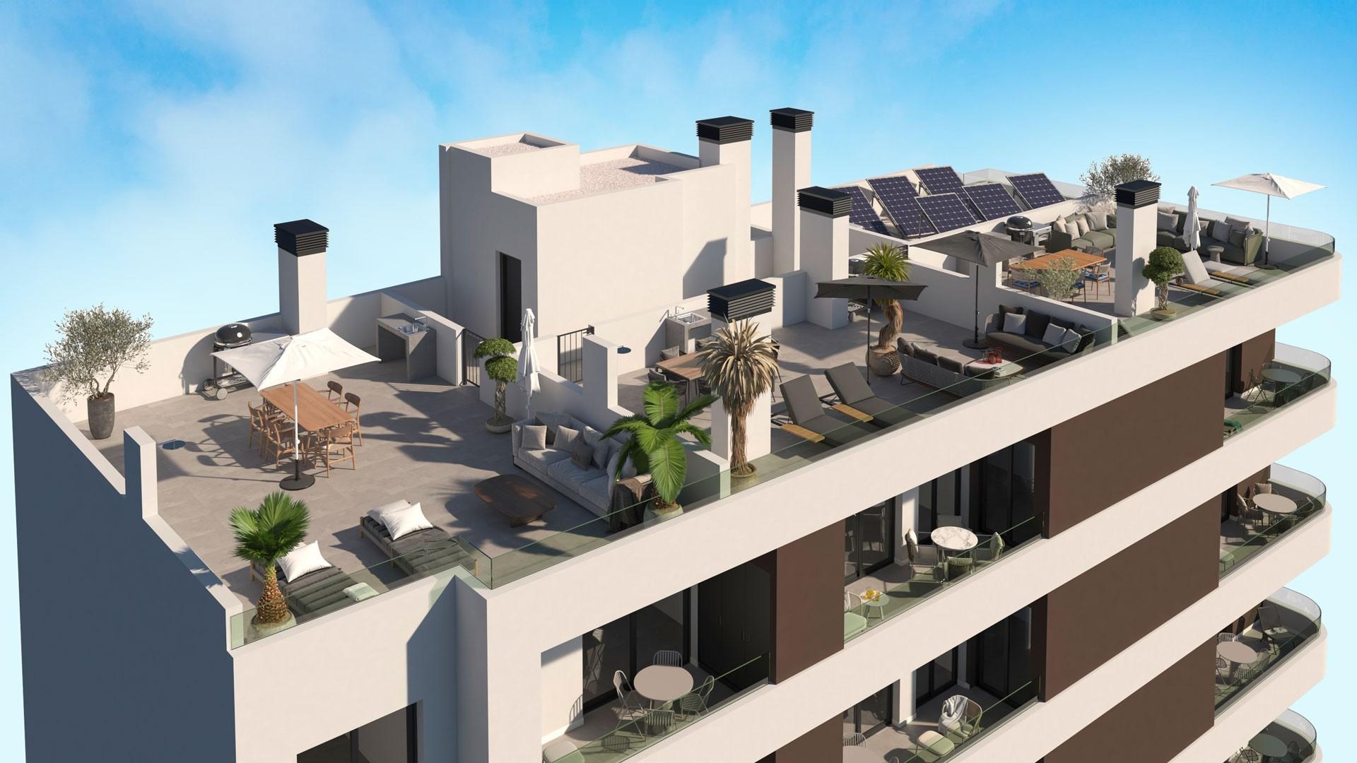 apartment te koop in Santa Pola | 2 slaapkamers H1108