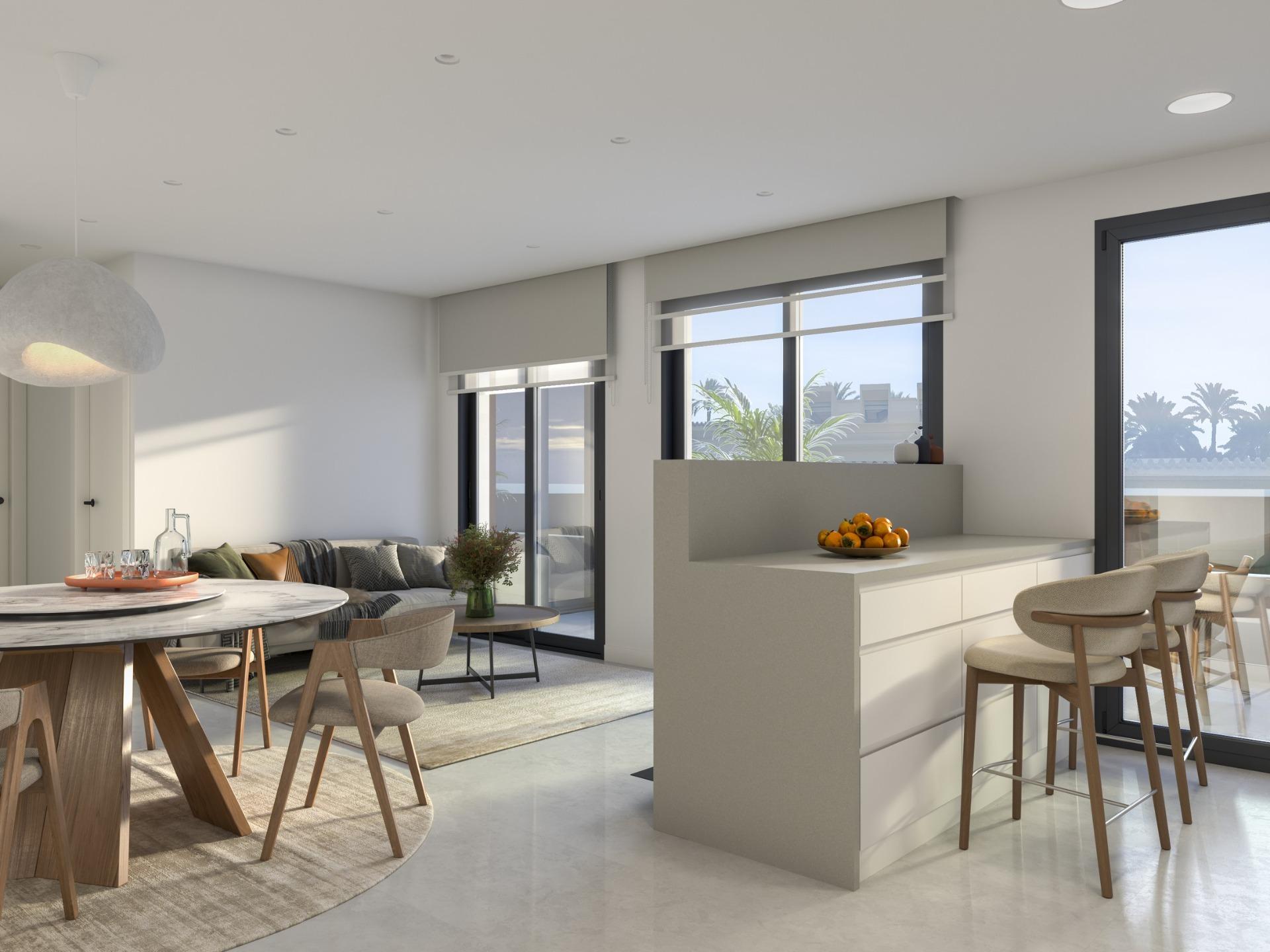 apartment te koop in Santa Pola | 2 slaapkamers H1108