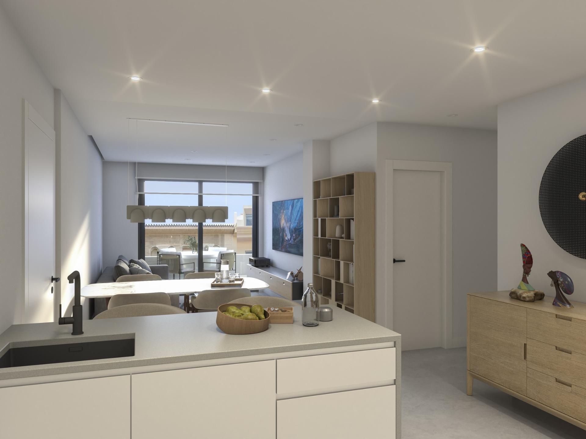 apartment te koop in Santa Pola | 2 slaapkamers H1108