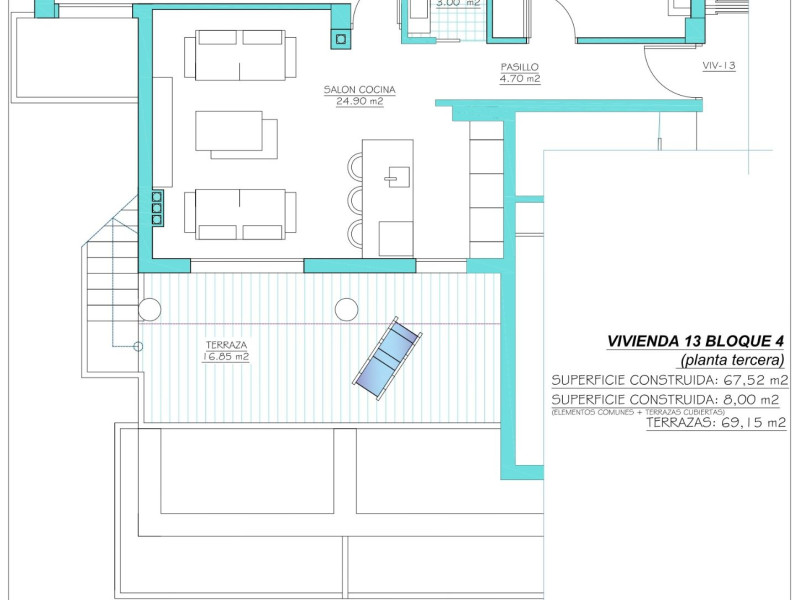 apartment te koop in Torre-Pacheco | 2 slaapkamers H25770