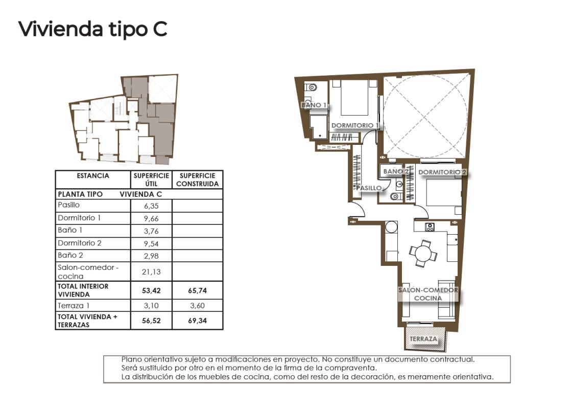 apartment te koop in Torrevieja | 1 slaapkamers H419748