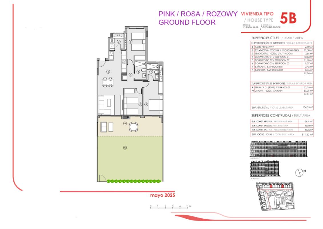 apartment te koop in Torrevieja | 3 slaapkamers H467716