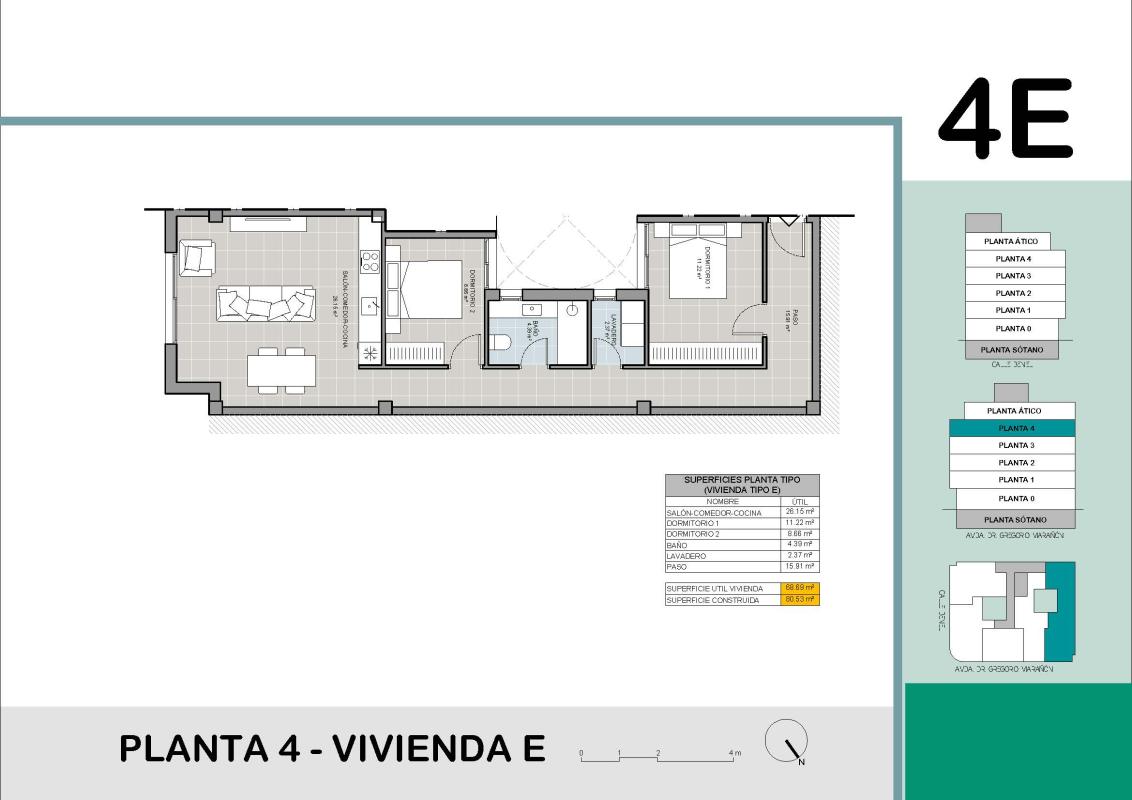 apartment te koop in Torrevieja | 2 slaapkamers H469276