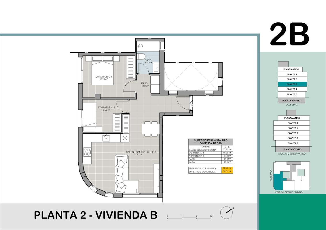 apartment te koop in Torrevieja | 2 slaapkamers H472549