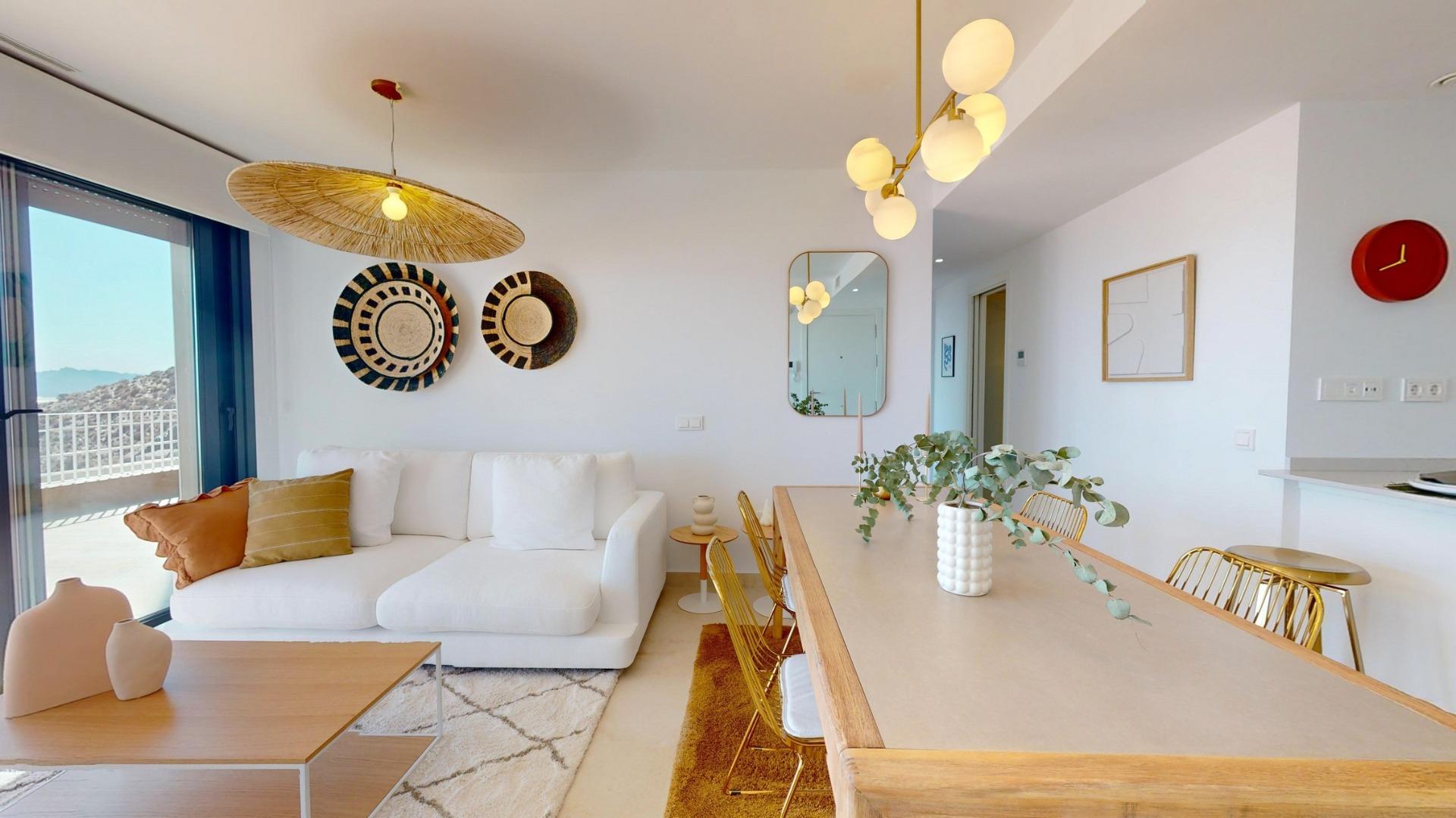 Appartement te koop in Aguilas | 1 slaapkamers H8942