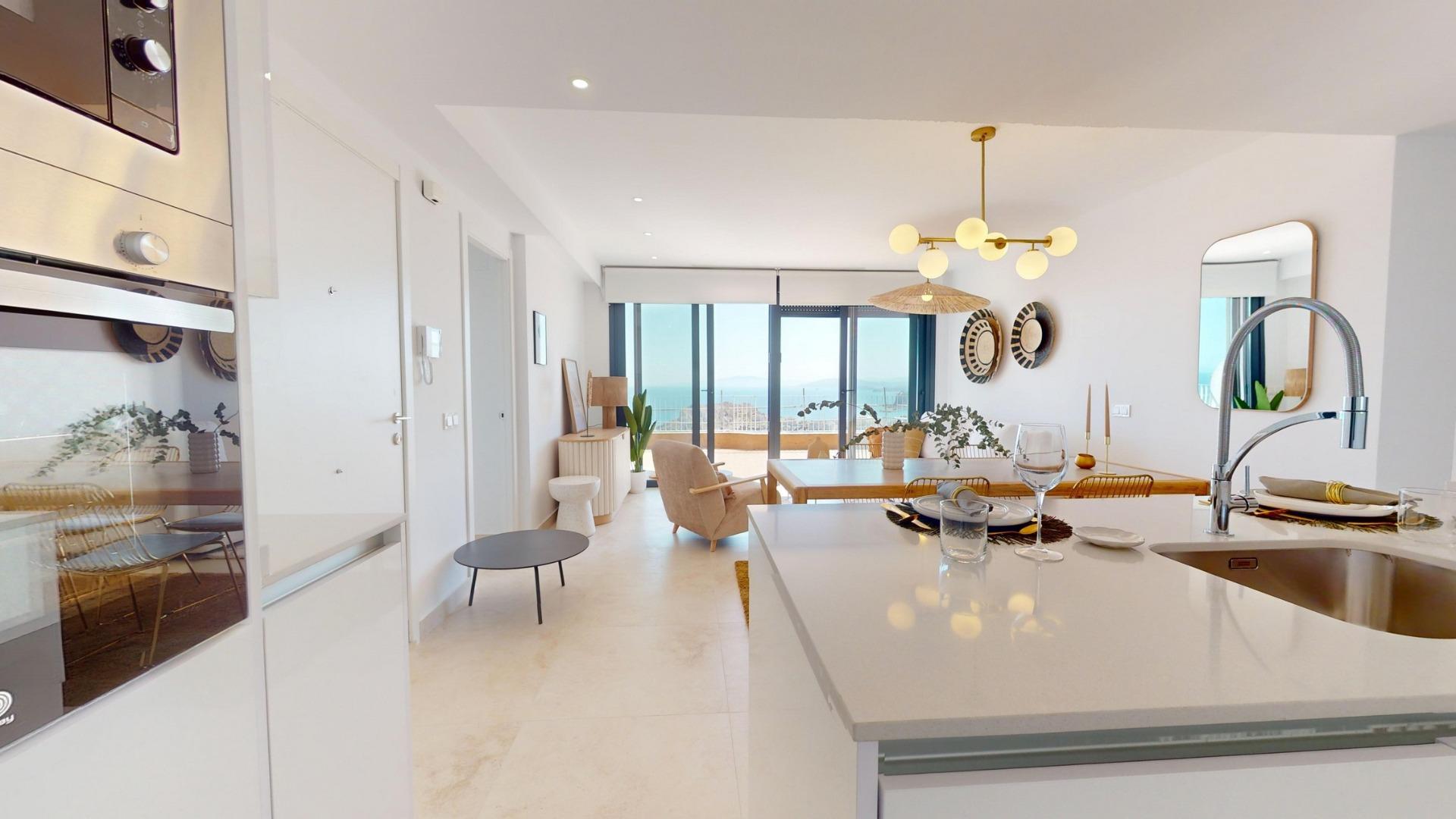 Appartement te koop in Aguilas | 1 slaapkamers H8942