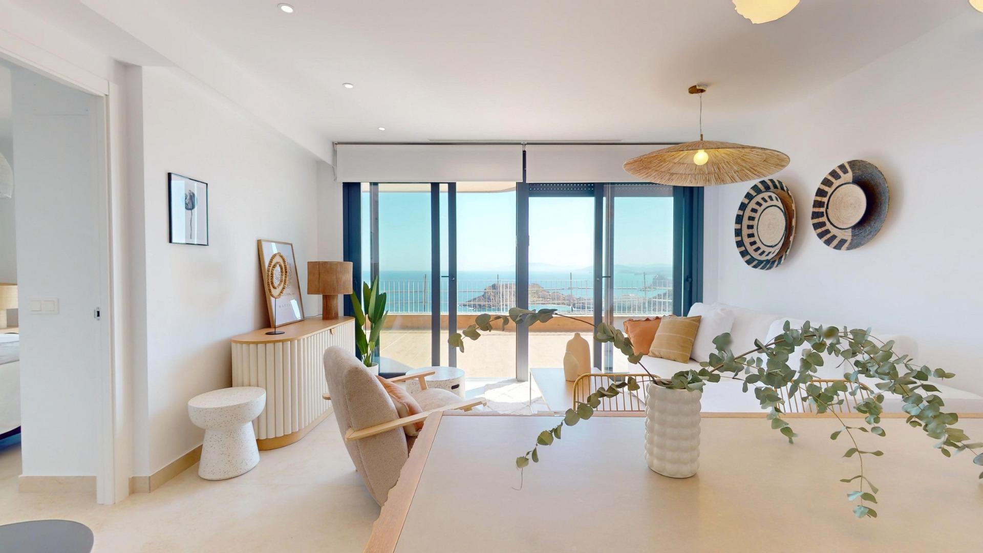 Appartement te koop in Aguilas | 1 slaapkamers H8942