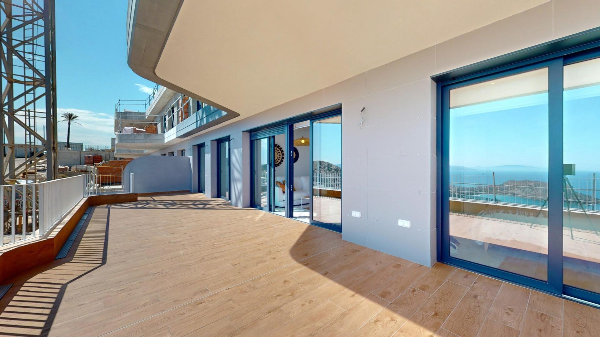Appartement te koop in Aguilas | 1 slaapkamers H8942