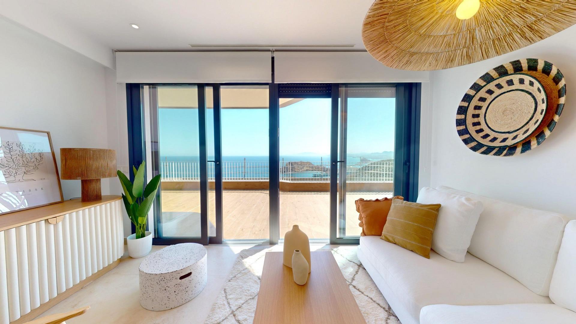 Appartement te koop in Aguilas | 1 slaapkamers H8942