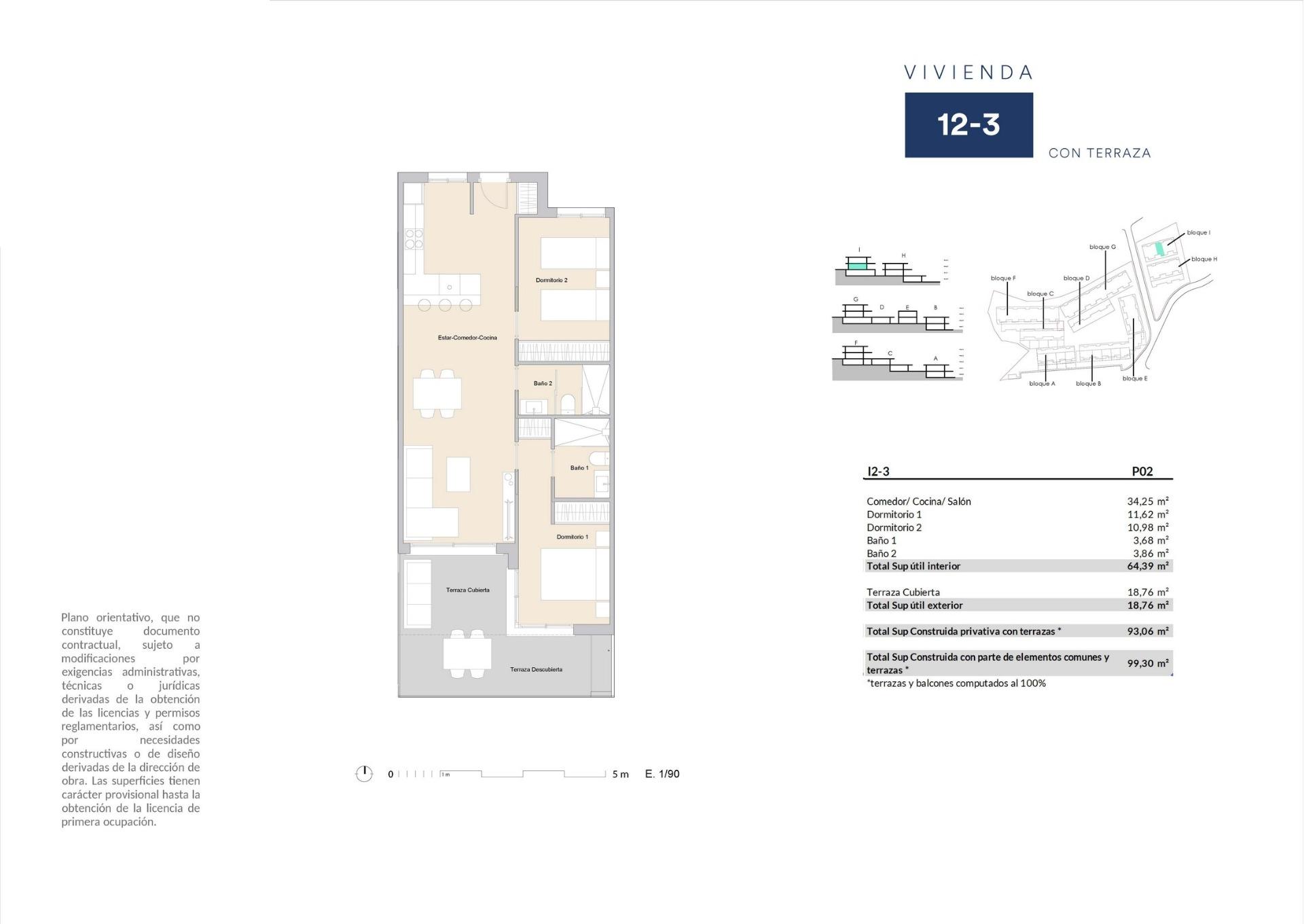 Appartement te koop in Alfas del Pi | 2 slaapkamers H9902