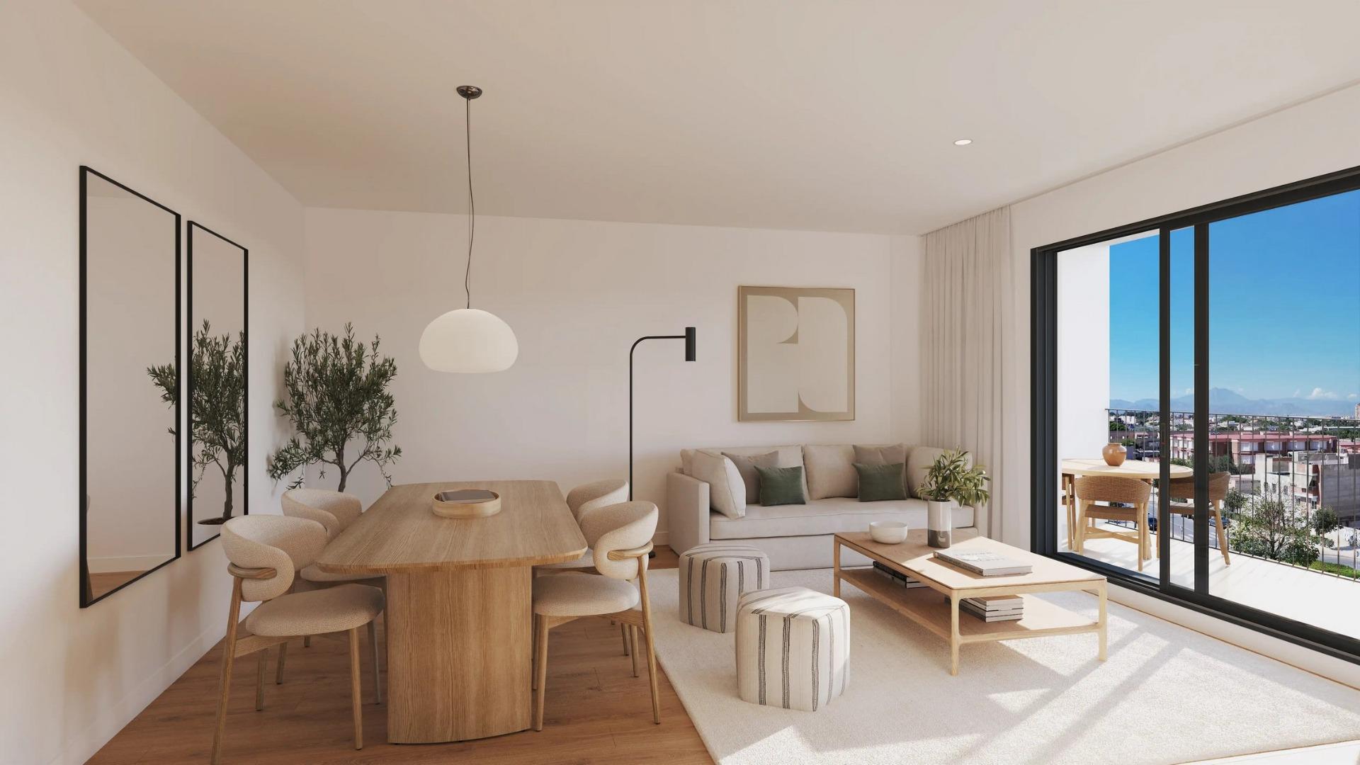 Appartement te koop in Alicante | 1 slaapkamers H1031