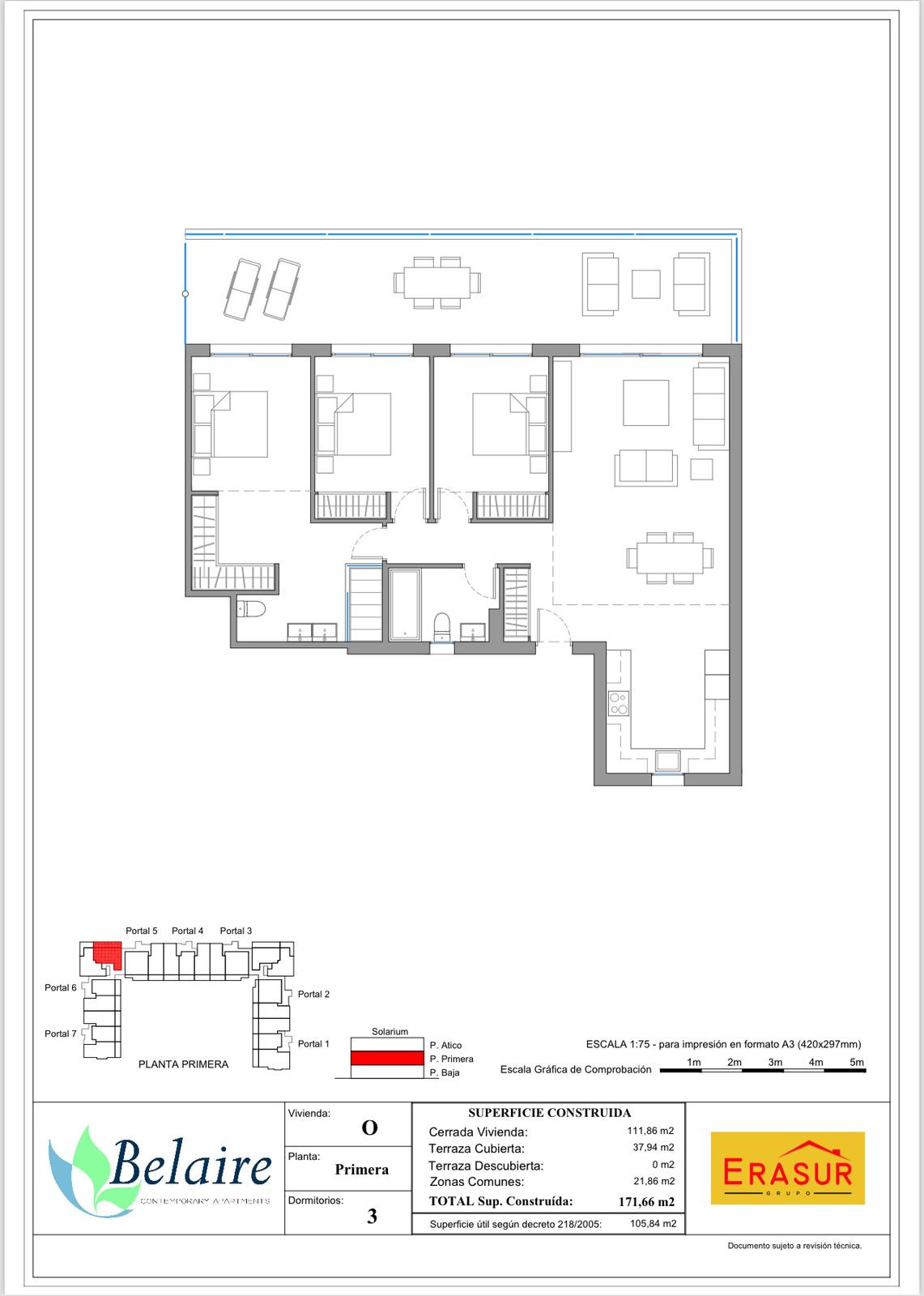 Appartement te koop in Bel Air | 3 slaapkamers H5150773