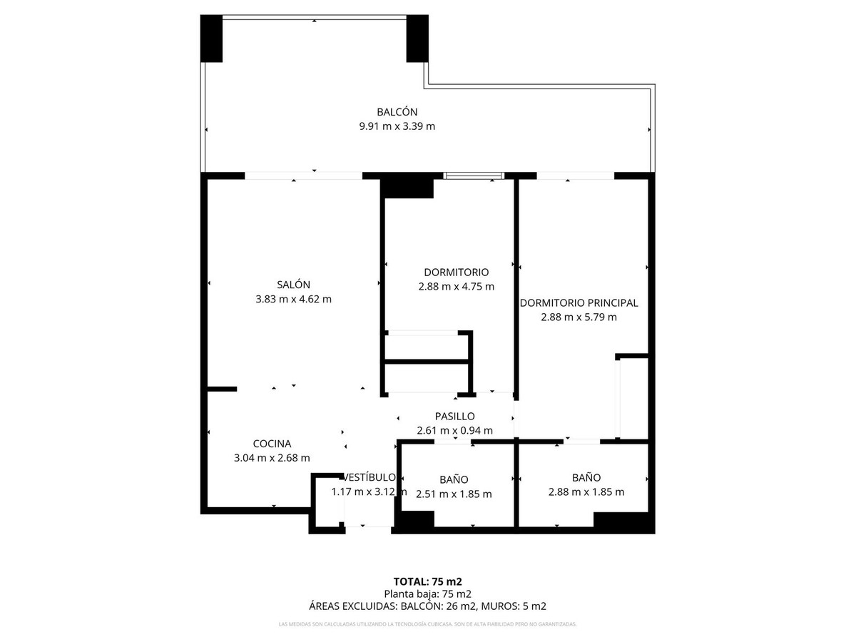 Appartement te koop in Benalmadena Pueblo | 2 slaapkamers H5361490