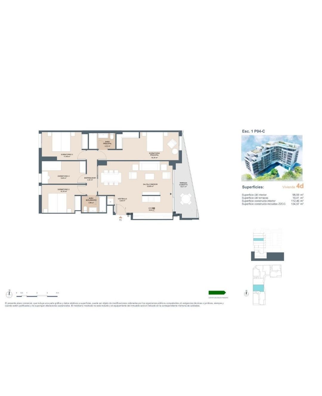 apartment for sale in Alicante | 4 bedrooms H0307