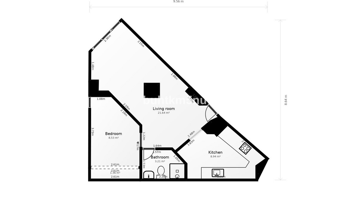 Appartement te koop in Calpe | 1 slaapkamers H5265841