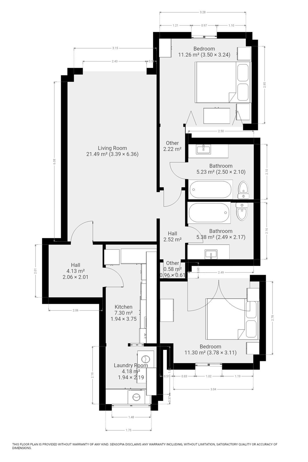 Appartement te koop in El Chaparral | 2 slaapkamers H5461807