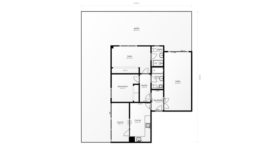 Begane grond appartement in El Coto-31