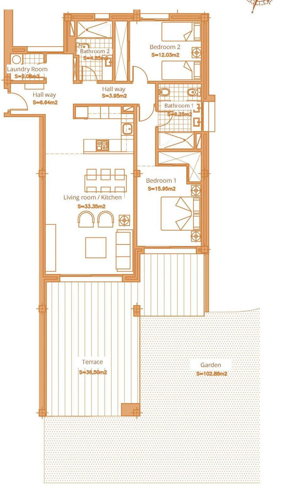 Appartement te koop in El Paraiso | 2 slaapkamers H5358121