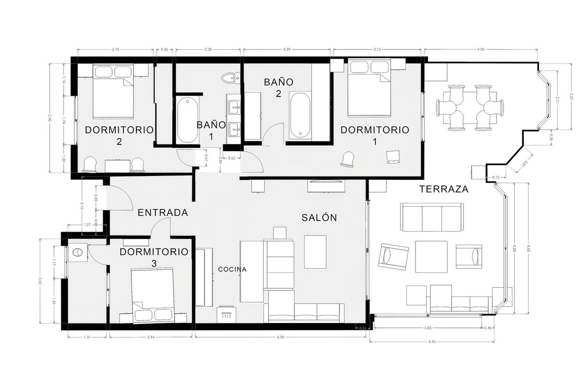 Appartement te koop in Elviria | 3 slaapkamers H5477959