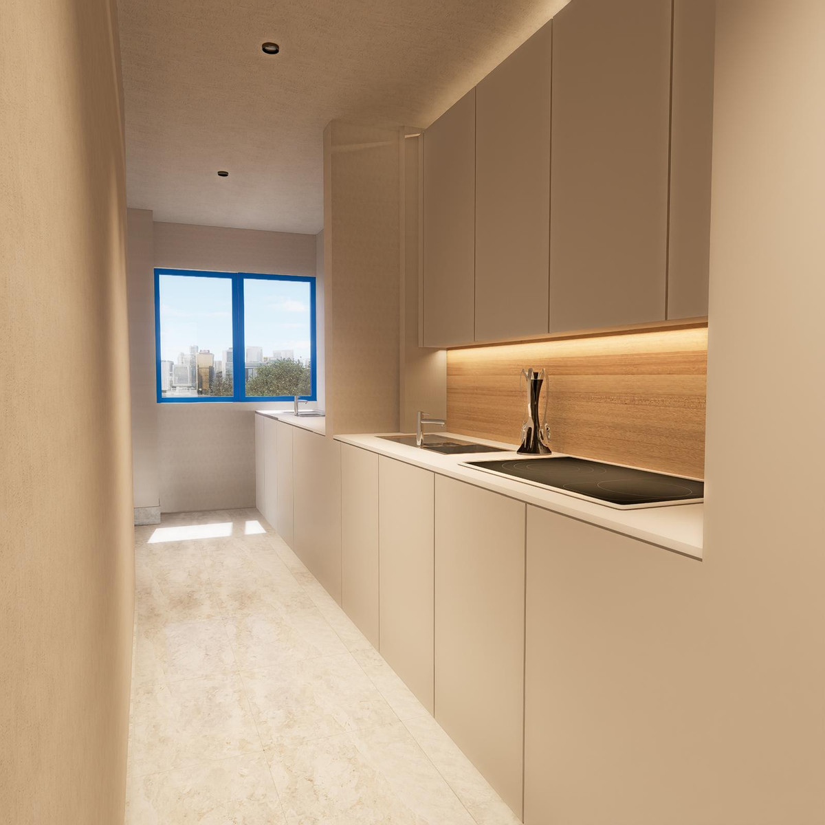 Tussenverdieping Appartement in Estepona-6