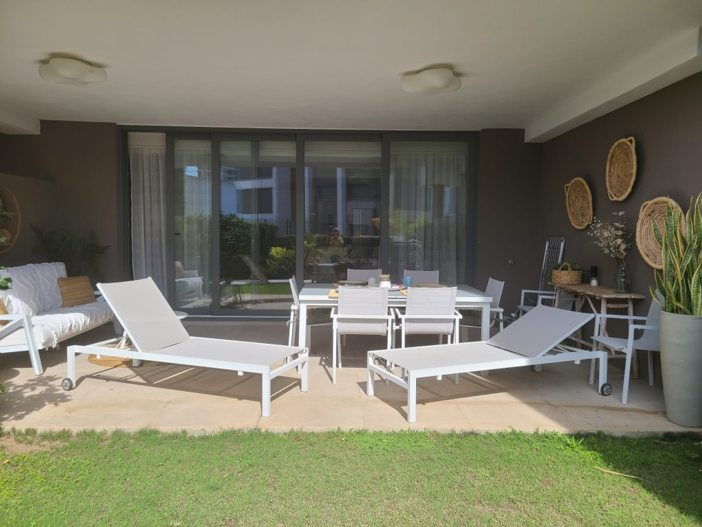 Begane grond appartement in Cancelada-2