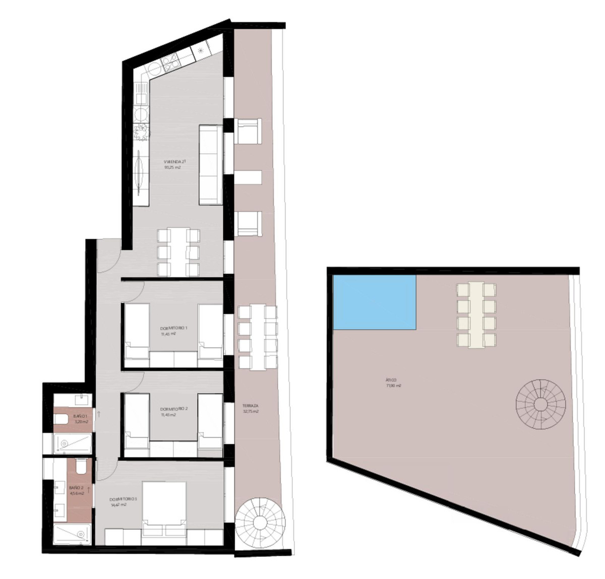 Penthouse te koop in Estepona | 3 slaapkamers H5351353