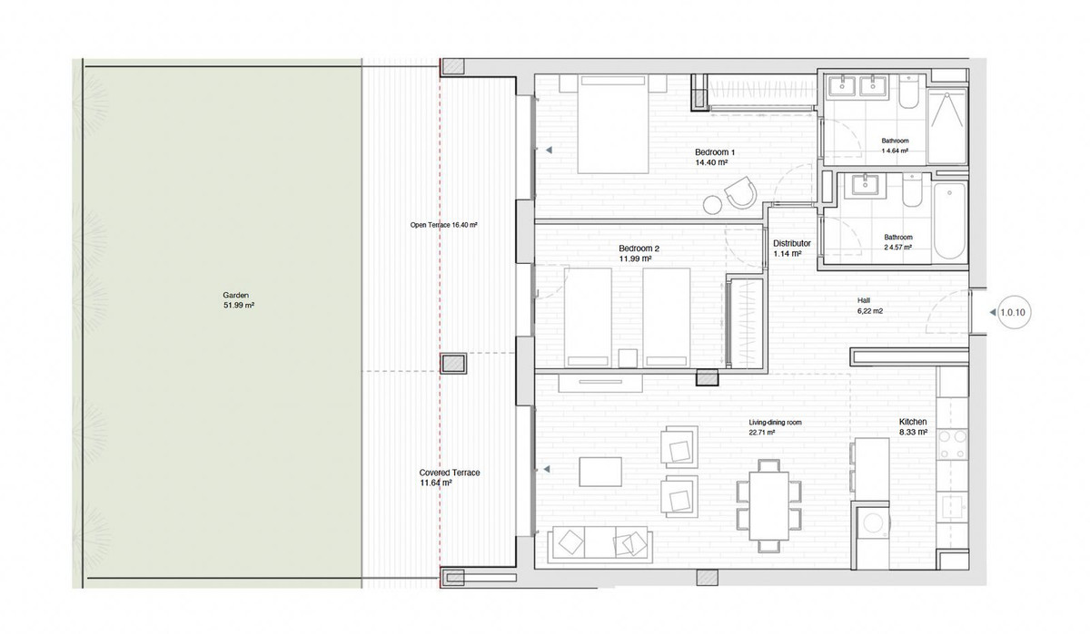Appartement te koop in Estepona | 2 slaapkamers H5354095