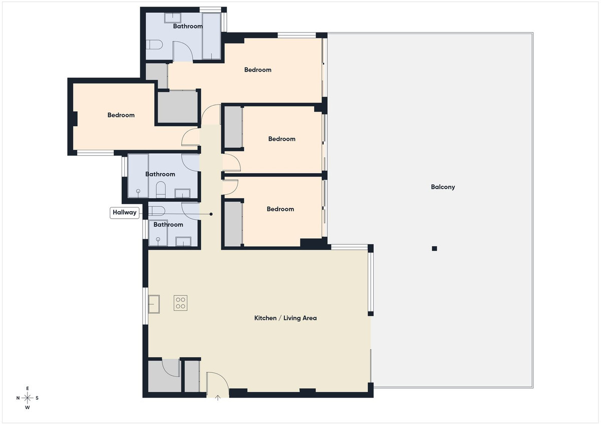 Appartement te koop in Estepona | 4 slaapkamers H5367205