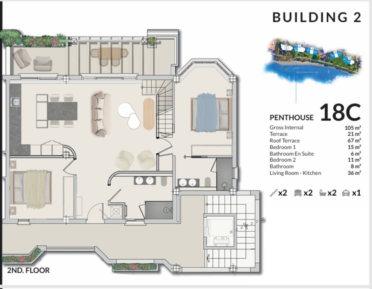 Appartement te koop in Estepona | 2 slaapkamers H5401363