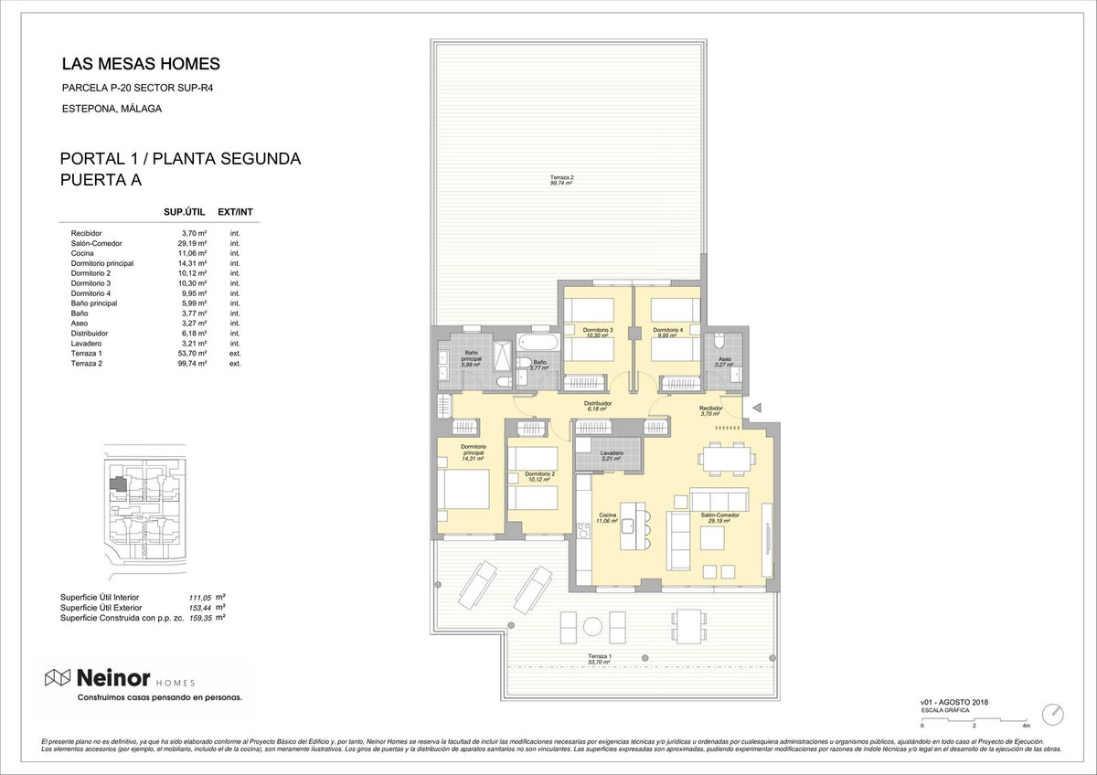 Appartement te koop in Estepona | 4 slaapkamers H5444263