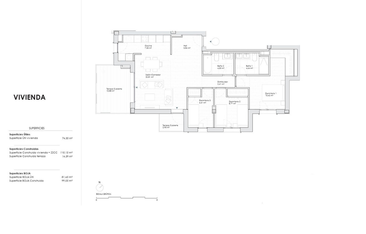 Appartement te koop in Estepona | 3 slaapkamers H5453779