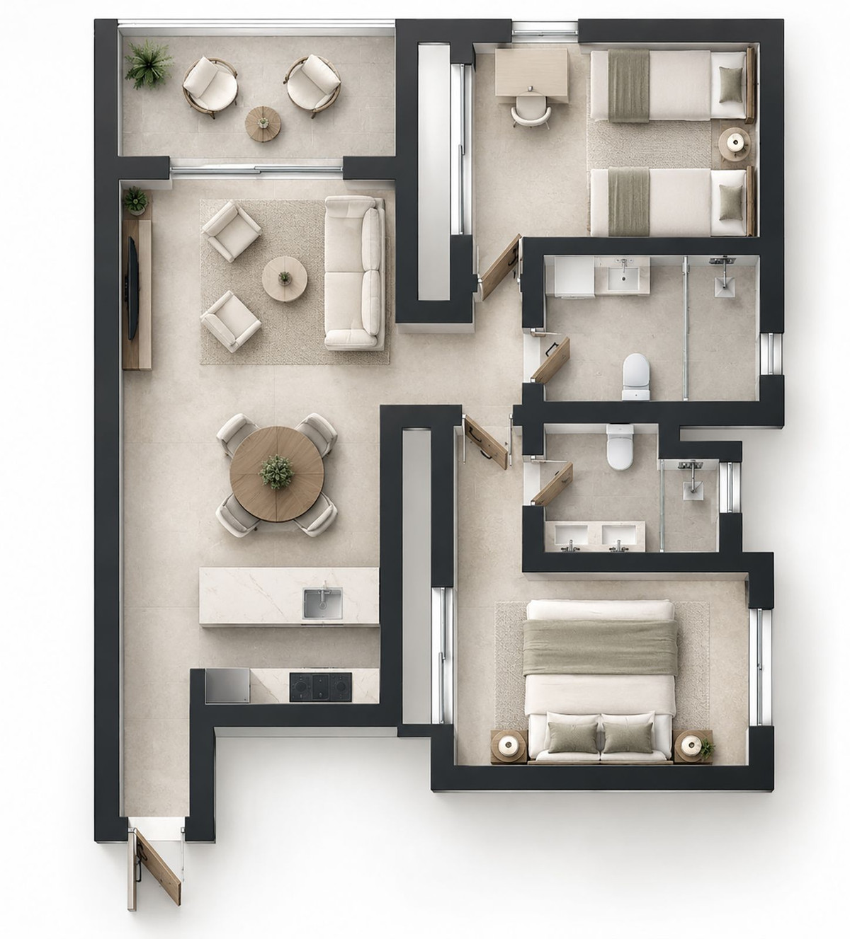 Appartement te koop in Estepona | 2 slaapkamers H5486710