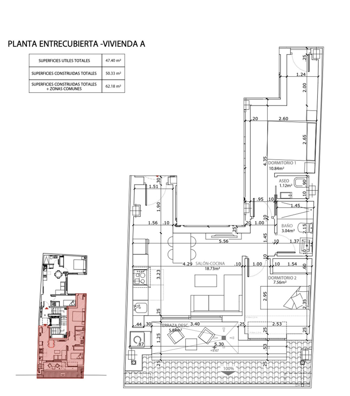 Penthouse te koop in Fuengirola | 2 slaapkamers H5159443