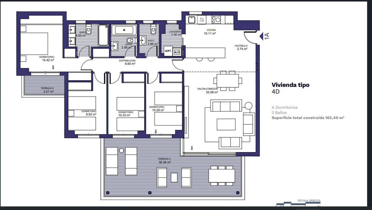 Appartement te koop in Fuengirola | 4 slaapkamers H5320015