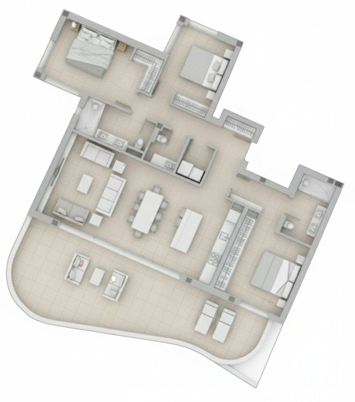 Penthouse te koop in Fuengirola | 3 slaapkamers H5327515