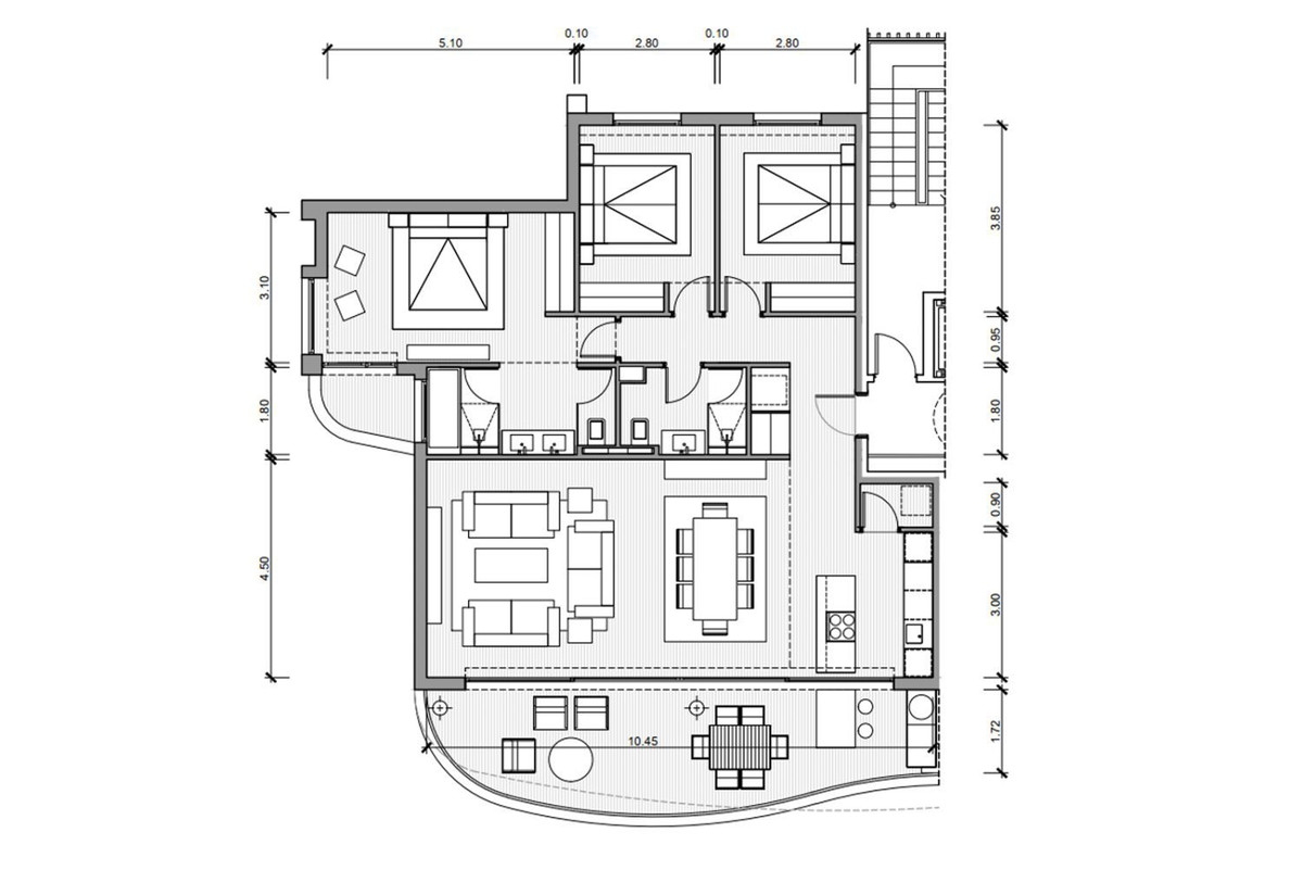 Appartement te koop in Fuengirola | 3 slaapkamers H5336815